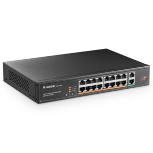 Poe Ethernet Switch With 16-Port PoE